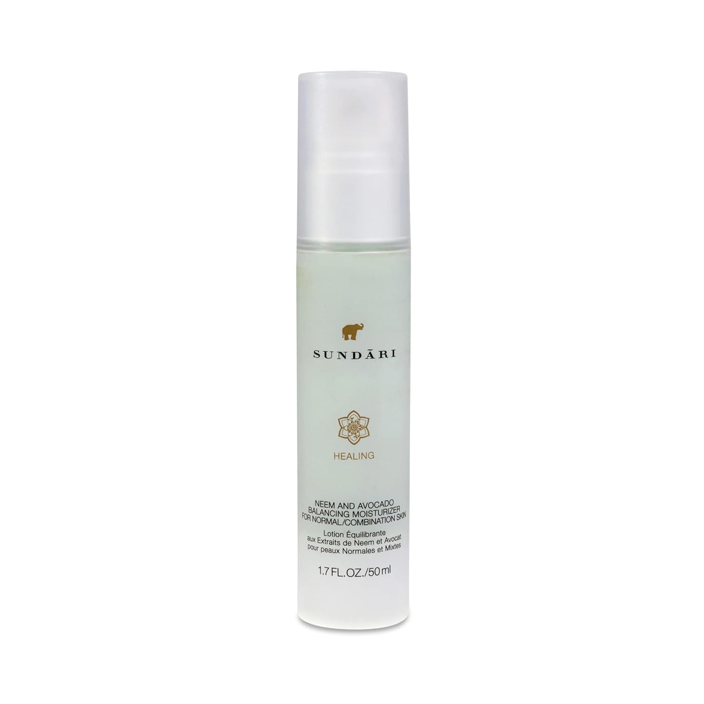 SUNDARI Neem and Avocado Balancing Moisturizer – 1.7 Fl Oz, Hydrating Face Cream with Neem, Smoother Texture, Healthier Skin, All Natural Botanicals