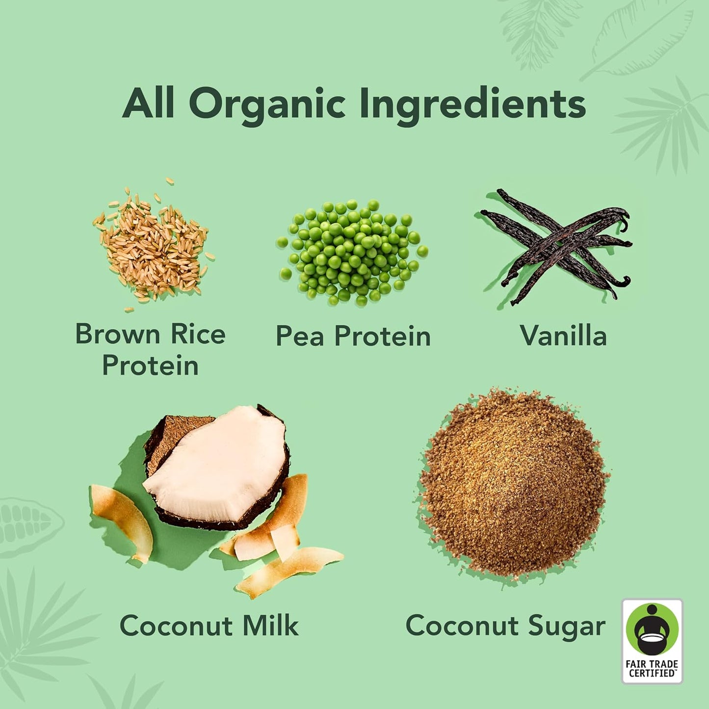 ALOHA Organic Plant-Based Protein Drink – Vanilla Flavor | GLP-1 Friendly with 18g Protein, 5g Sugar, 3g Fiber | Made w/Creamy Coconut Milk, No Stevia | Vegan, Non-GMO, Gluten-Free, 11oz (12 Pack)