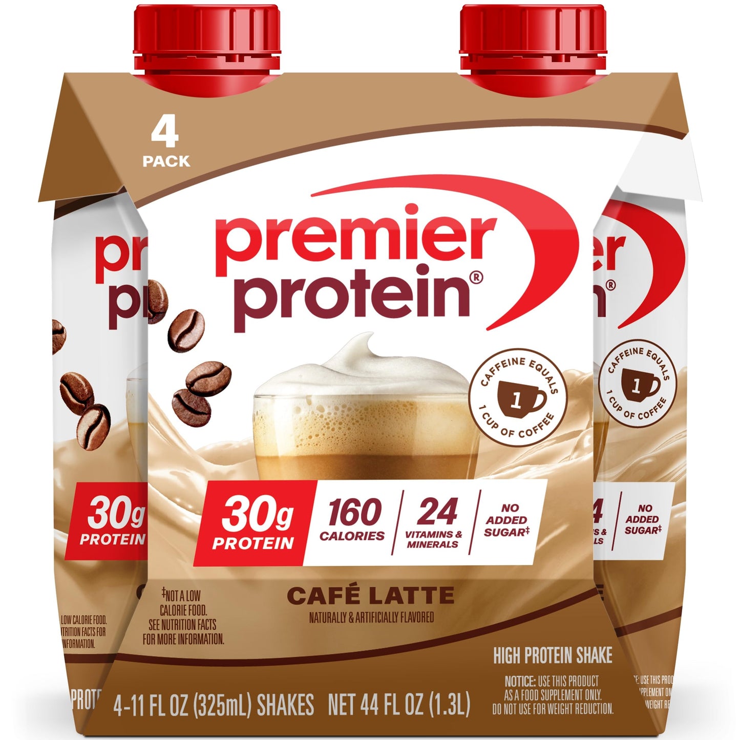 Premier Protein Shake, Chocolate, 30g Protein, No Added Sugar, 24 Vitamins & Minerals to Support Immune Health, 11 fl oz, 12 Pack