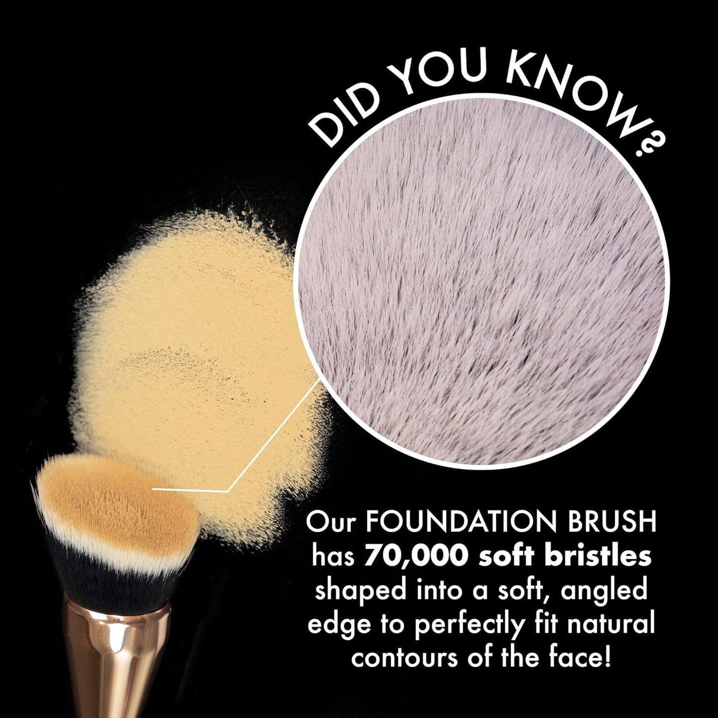 YENSA Flawless Base Duo - Skin On Skin Flawless Blending Makeup Foundation Brush (1 Count), Tone Up Essential Glow Primer for Face (1 Fl oz), Brightening & Airbrushed Satin Finish